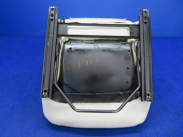 Socata Pilot Seat: Sheetmetal Seatpan w/ Reclining Backrest P/N 74935 (0522-747)