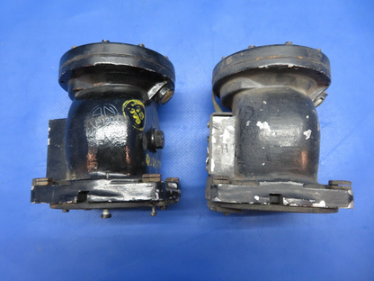 Vintage Bendix Compass P/N 181-1-A LOT OF 2 FOR PARTS (0423-392)