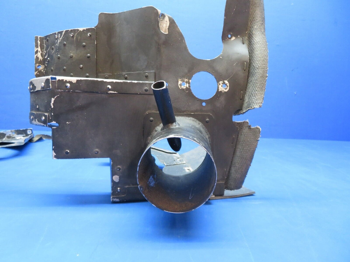 Piper PA-28-140 LH & RH Rear Engine Baffle P/N 66722-00 FOR PARTS (1123-264)