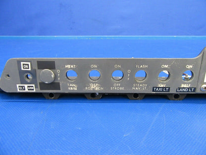 Cessna 310 / T310Q Panel Assy Gray Lighted P/N 9910034-7G (0619-135)