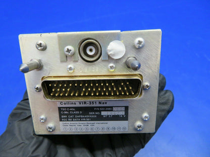 Collins VIR-351 NAV 14V 622-2080-011 w / New 8130 (0520-01)