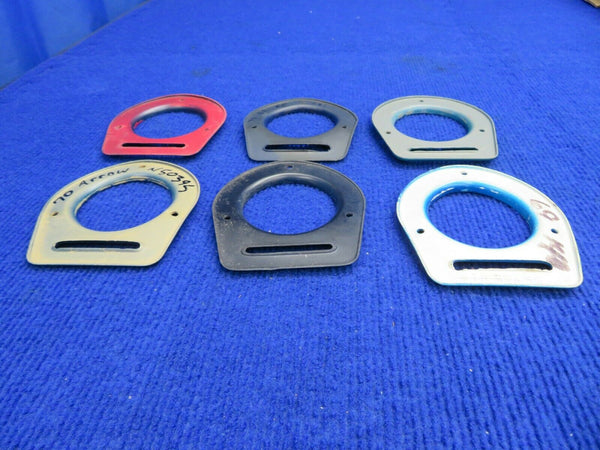 Piper Flange / Cover Assembly Air Vent P/N 65735-19 LOT OF 6 (0222-745)