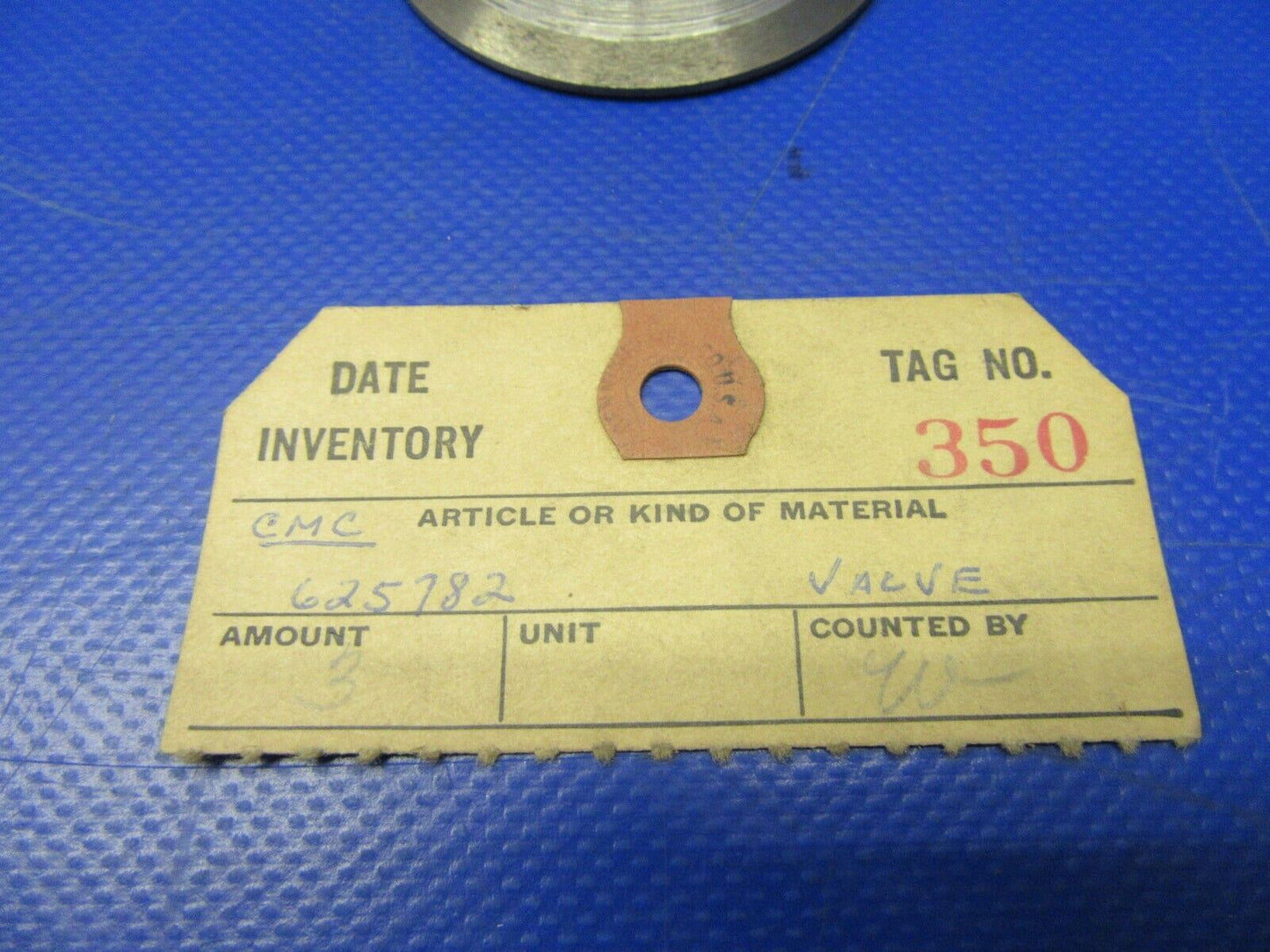 Continental Intake Valve P/N 625782 (0720-104)