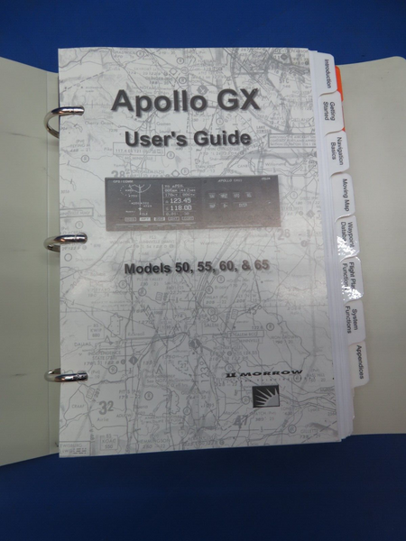 Apollo GX60 GPS / Comm w/ Rack & Manuals w/ 8130 P/N 430-6050-604 (0723-409)