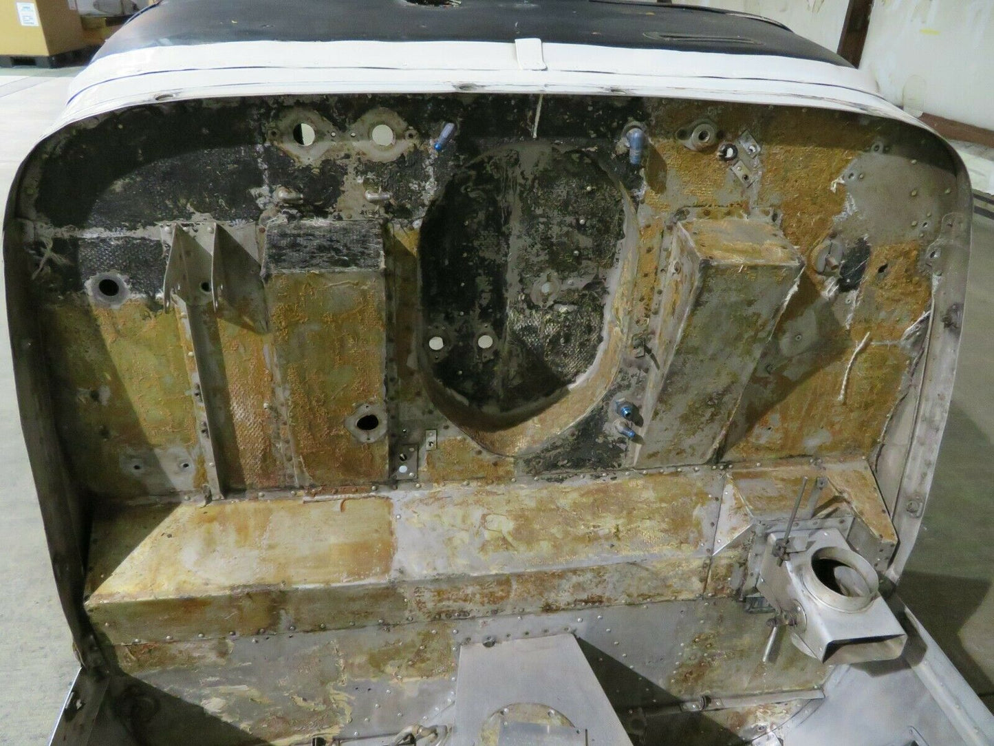 1960 Cessna 210 Front Clip / Firewall / Engine Mount Structure  (0120-40)