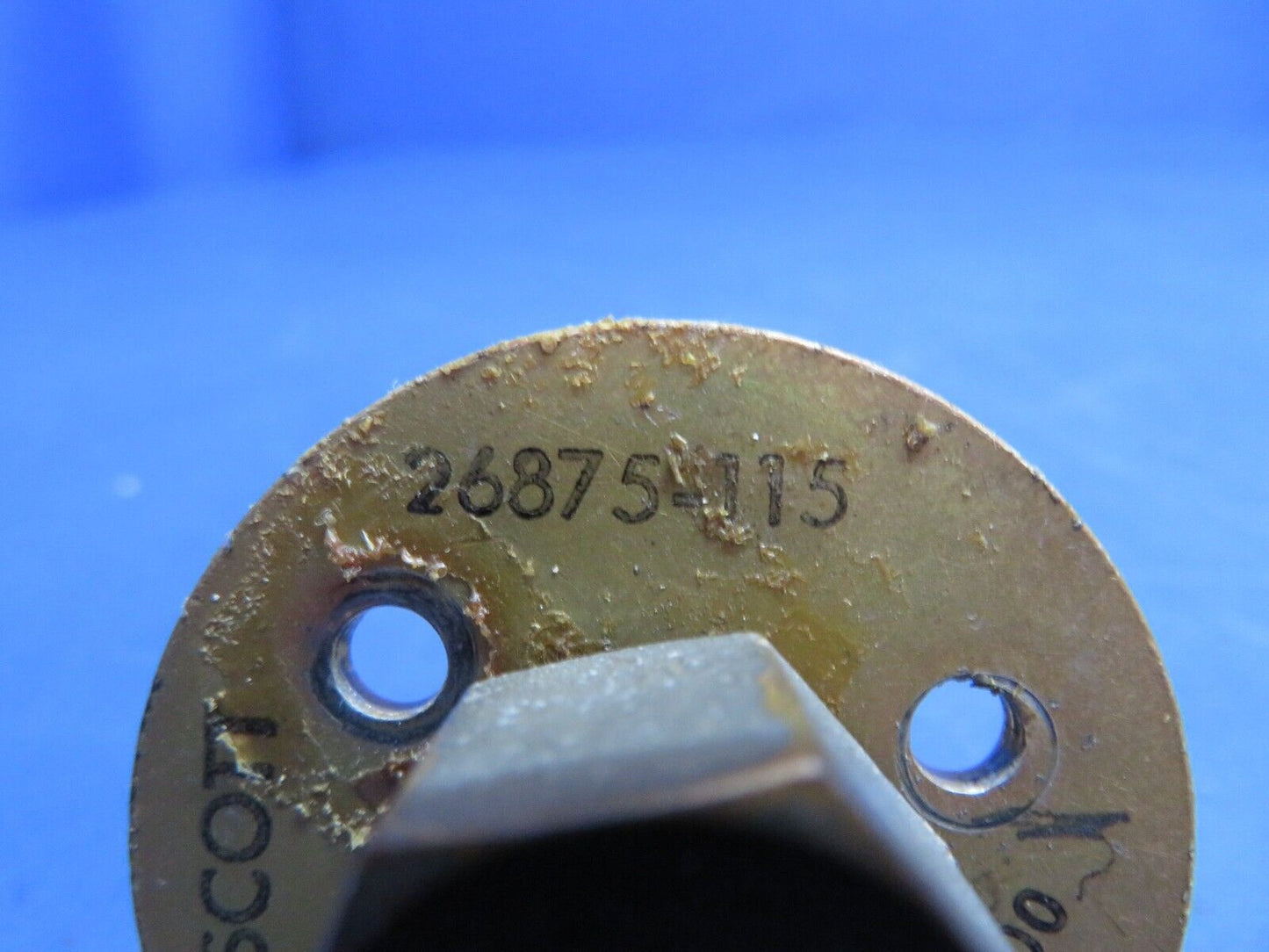 Piper Aerostar 602P Scott Oxygen Filler Valve P/N 26875-115, 491-912 (0123-656)