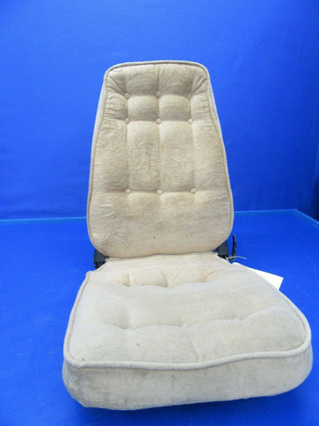 Piper PA-32 Cherokee Six Center Seat Beige Upholstery (0418-203)