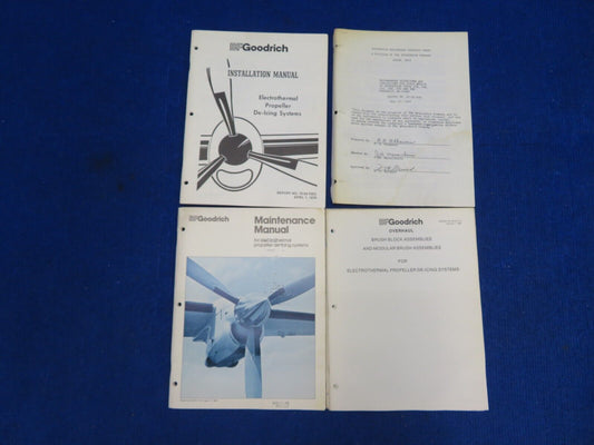 BF Goodrich Propeller Deice Maintenance Installation Overhaul Manuals (0522-783)