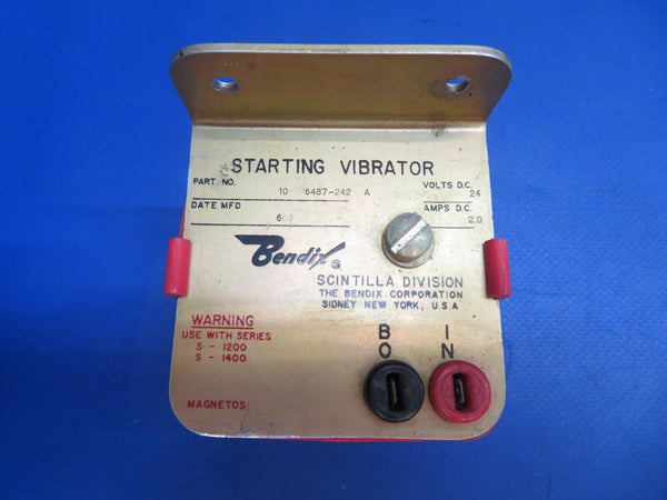 Bendix Starting Vibrator 24 Volts P/N 10-176487-242A (0223-524)