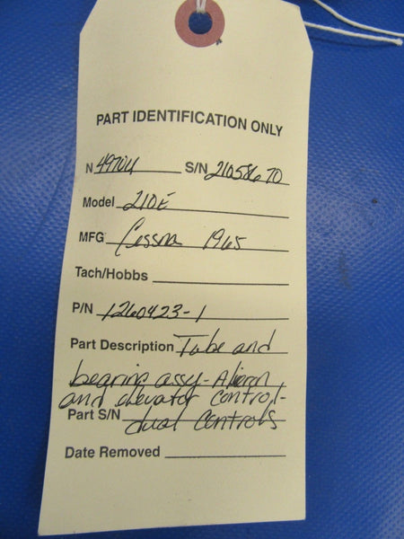 Cessna 210 E Tube & Bearing Aileron & Elevator Control P/N 1260423-1 (0618-107)
