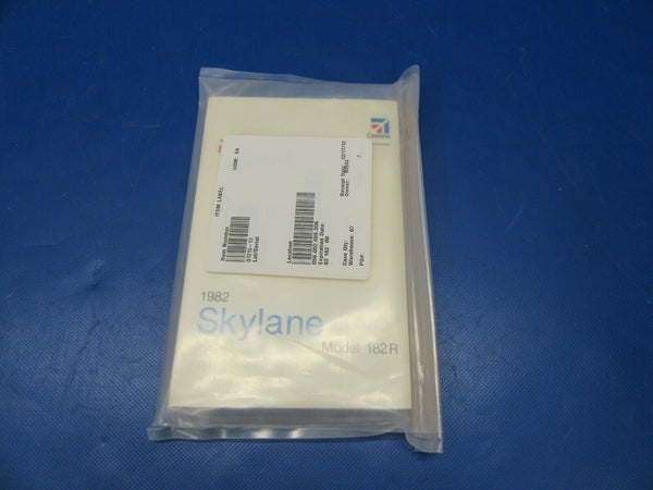 Cessna 1982 Skylane 182R Information Manual NOS (0419-406)