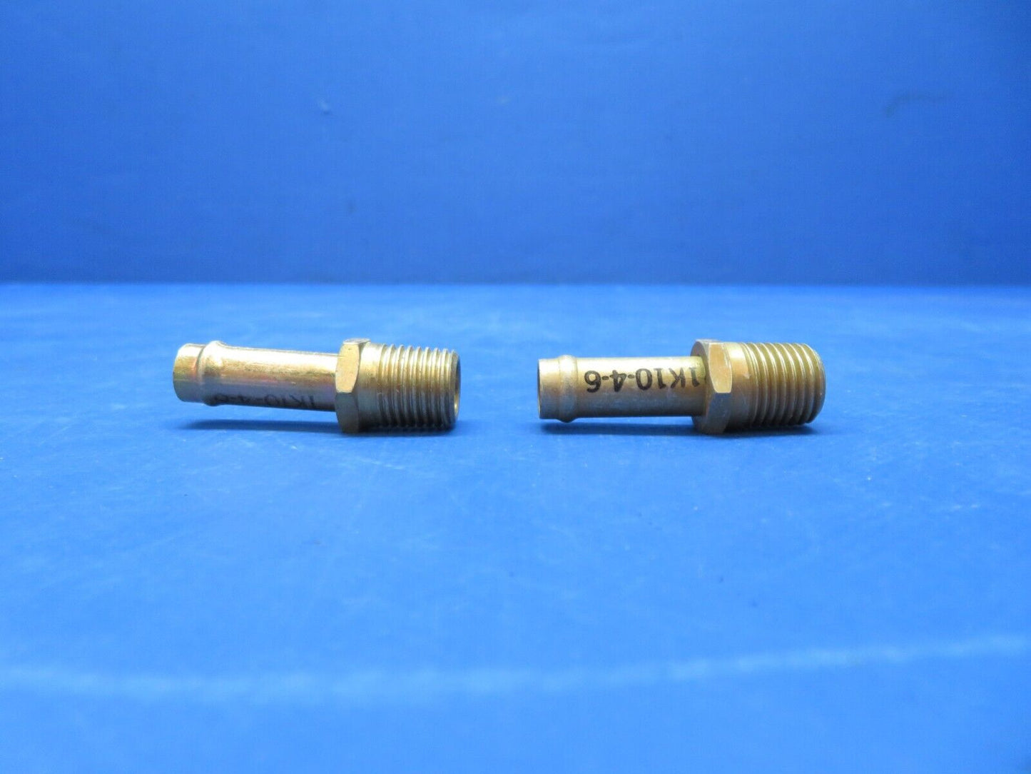 Rapco Vacuum System Fitting P/N 1K10-4-6 LOT OF 2 NOS (0923-569)