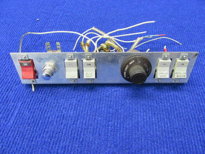 Piper PA-32-300 Cherokee Six Instrument Switch Panel P/N 487-868 (1121-417)