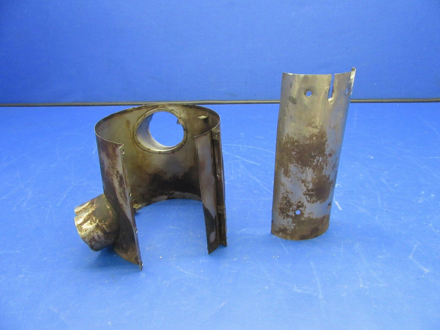 Beech F35 Exhaust Shroud P/N 186C, 35-850128 (1021-491)