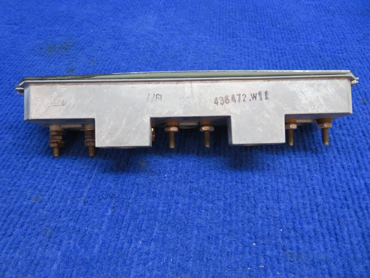 Stewart Warner Cluster Gauge: Oil Pressure, Oil Temp., Alt. Amps. (0622-623)