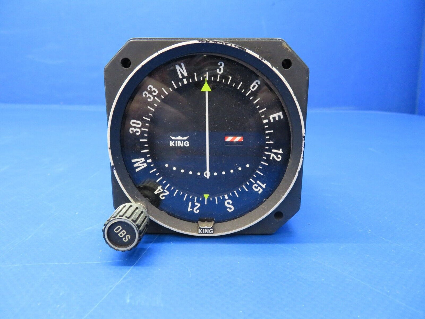 King KI 205 VOR / LOC Indicator P/N 066-3039-00 (1122-388)