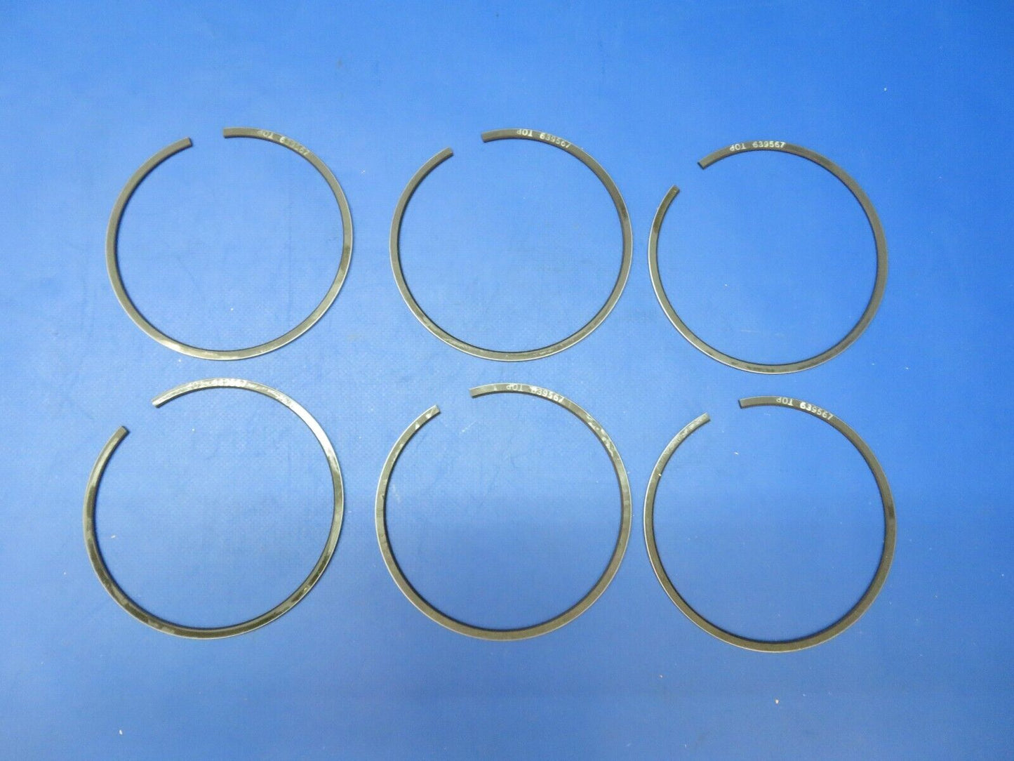 Continental Piston Rings P/N 6-639567 NOS (1222-365)