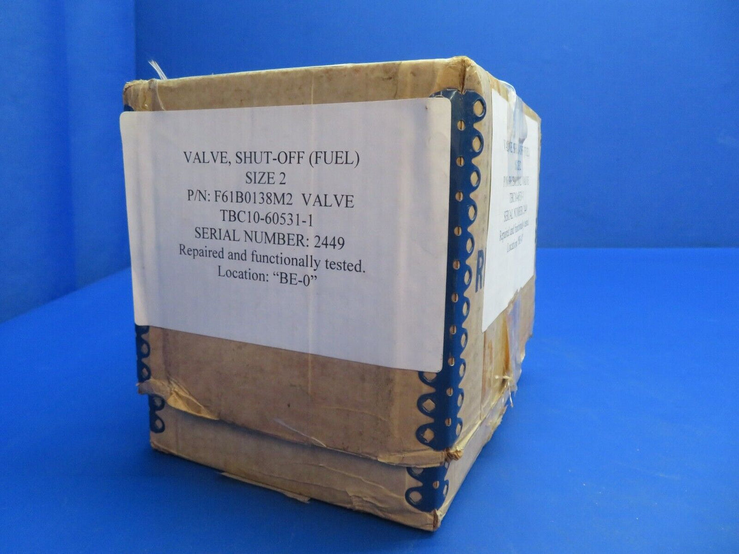 Parker Size 2 Valve Shut-off Fuel Dump Control P/N 10-60531 w/8130 (1122-610)