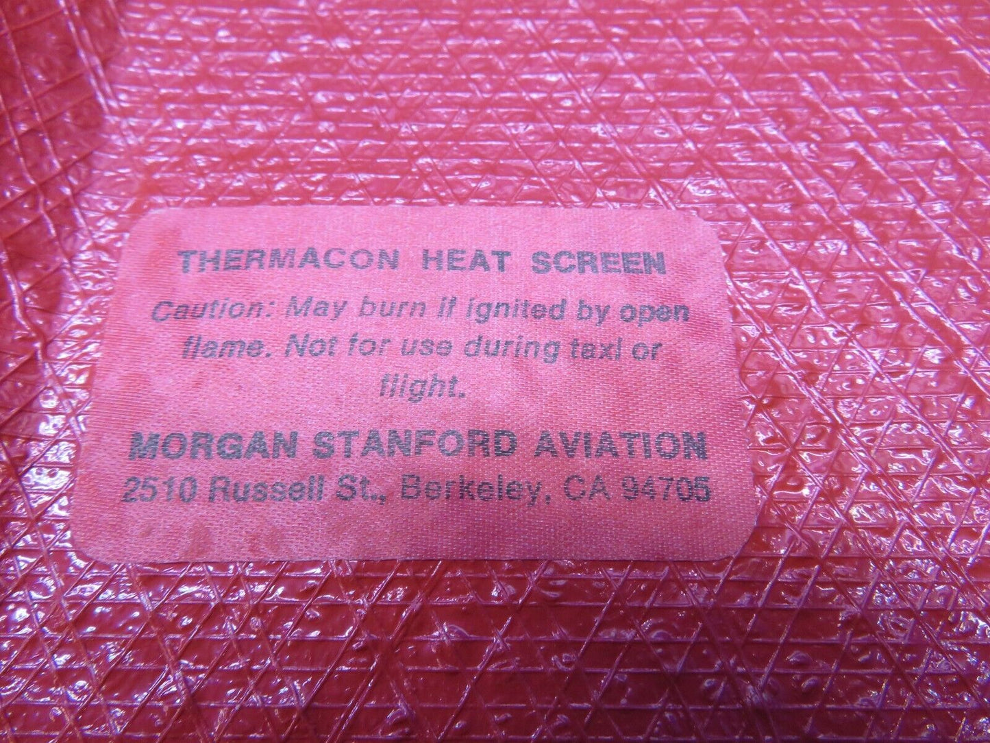 Thermacon P-7 Heat Screen NOS (1022-438)