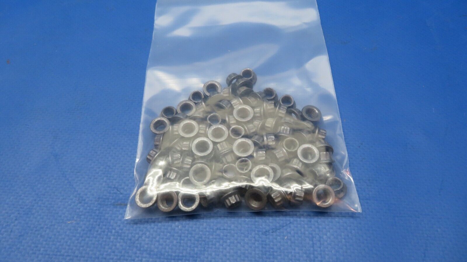 Self Locking Nut 12 Point Similar To P/N NAS1804-4 LOT OF 100 (0523-852)