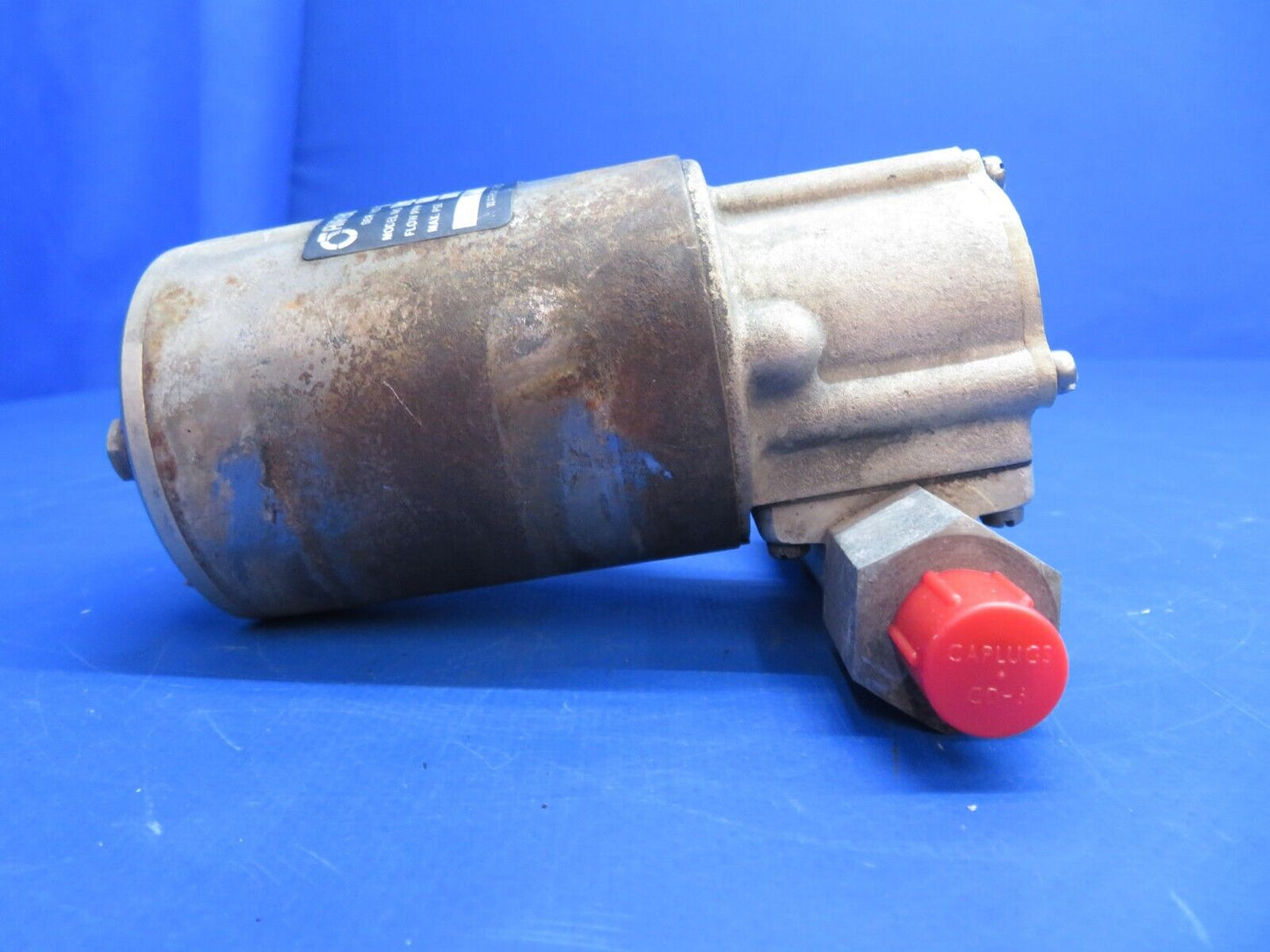 Piper PA-28R-201T Arrow Airborne Fuel Pump w/ Brackets 14V P/N 2B6-44 (0223-565)