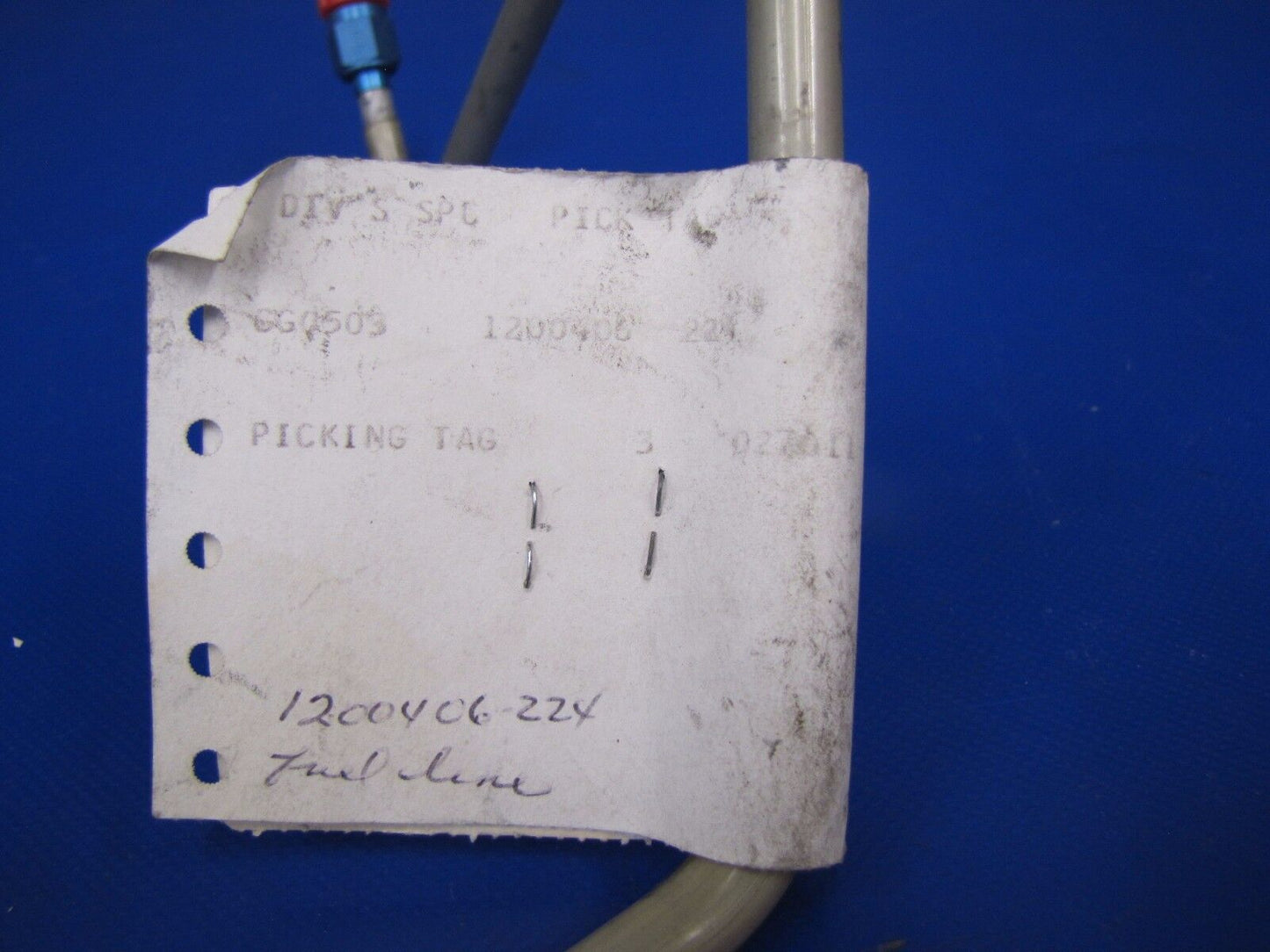 Cessna Fuel Line P/N 1200406-224 NOS (0517-73)