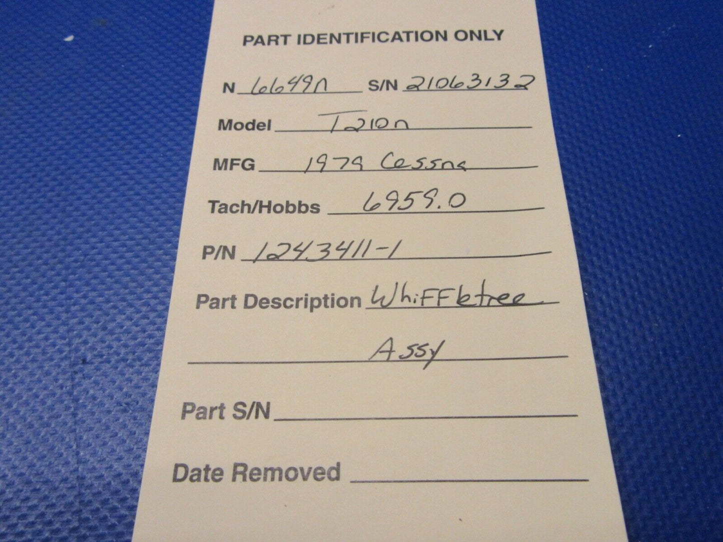 Cessna 210 / T210N Whiffletree Assembly P/N 1243411-1 (0421-329)