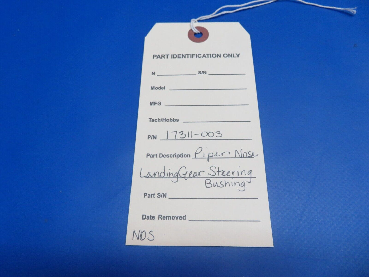Piper Nose Landing Gear Steering Bushing P/N 17311-003 NOS (0922-818)