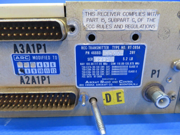 ARC Radio 28V P/N 46660-1100 FOR PARTS (0922-404)