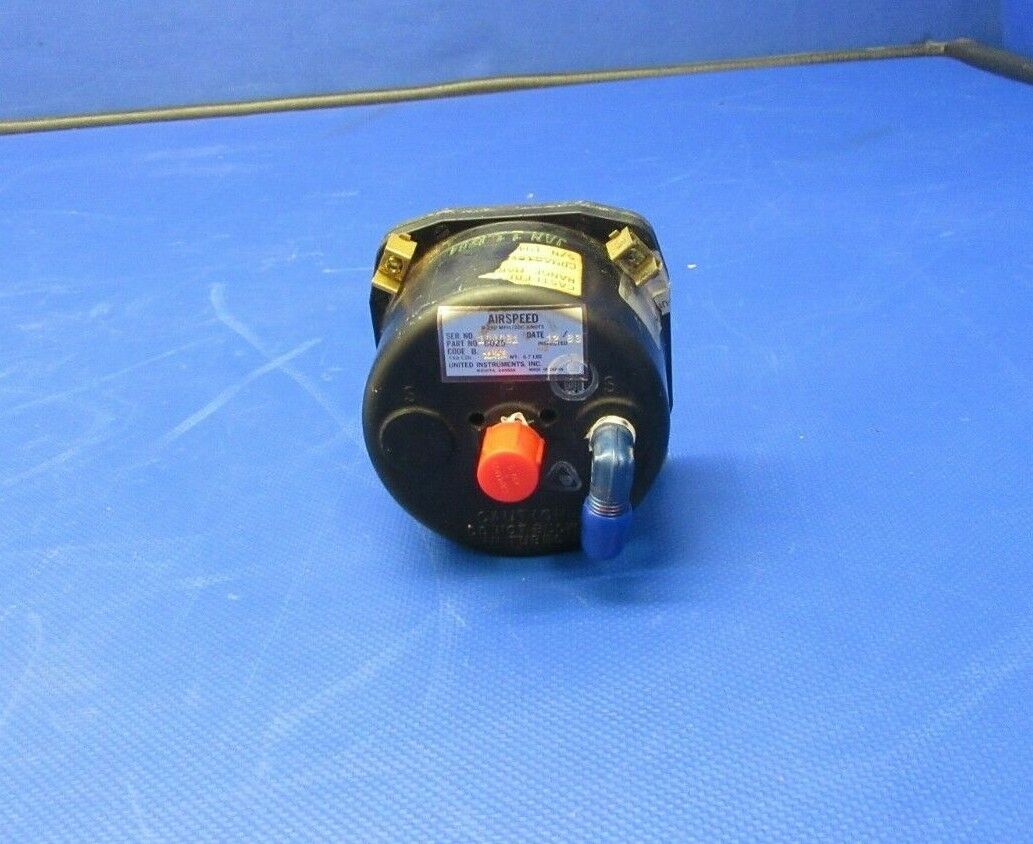 United Instruments Air Speed Indicator P/N 8025 CORE (0421-458)