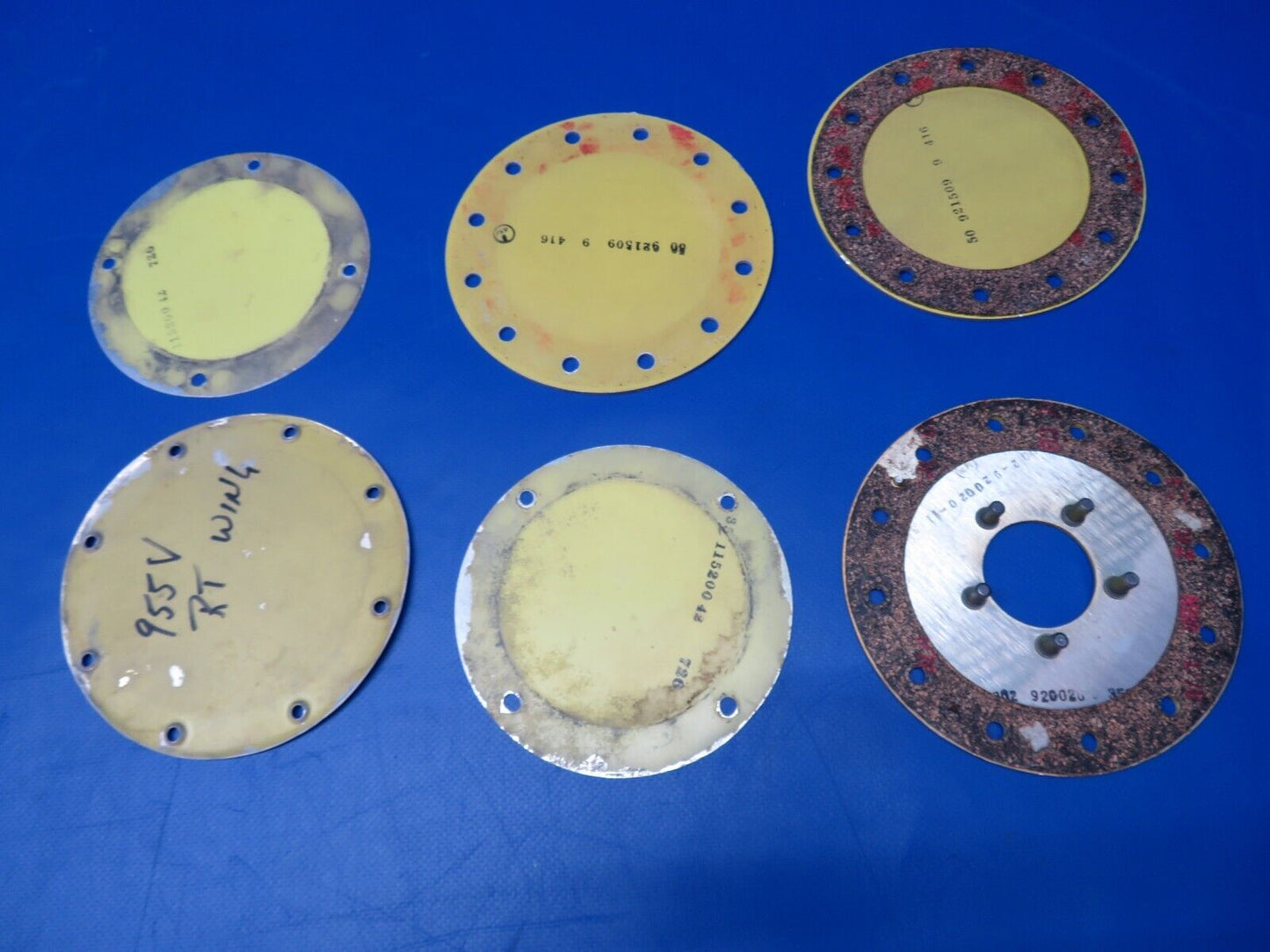 Beech Inspection Panels / Fuel Panels RH Wing LOT P/N 58-110011-2 (0523-653)