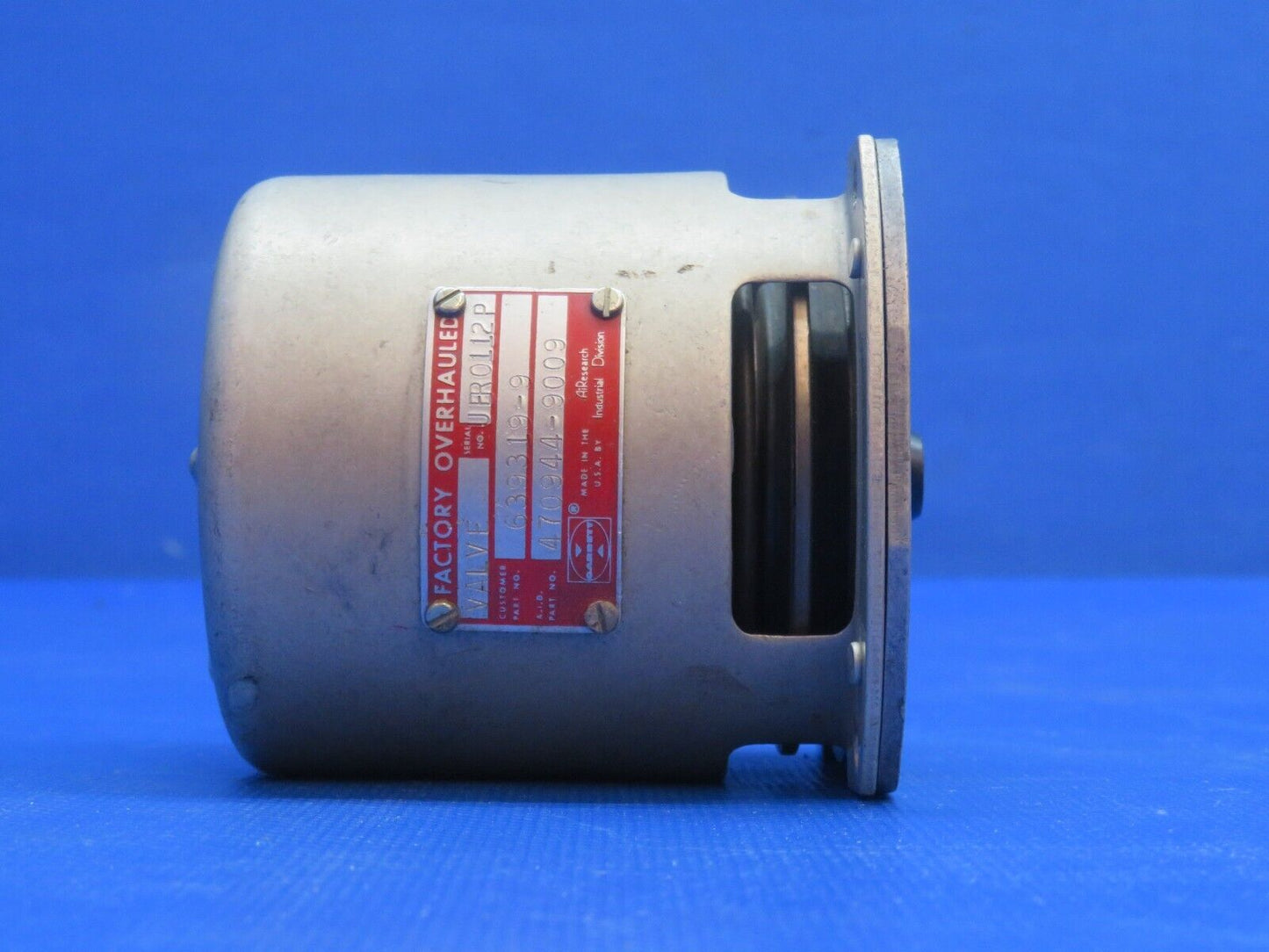 Garrett Relief Valve Assy P/N 639319-9 (0124-1123)