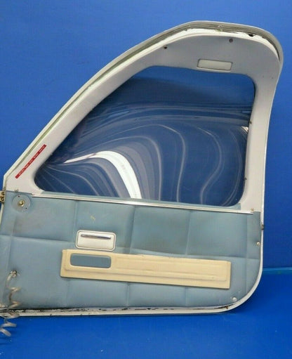 Beech Baron E-55 Cabin Door w/ Seal Gray Tint NO KEY 36-420010-611 (0120-147)
