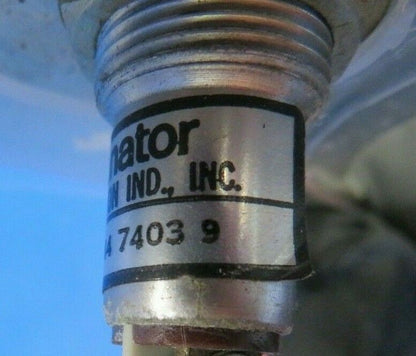Beech Baron E-55 Face Plate Light Assy Wemac 58-530104-1, 2562 (0120-81)