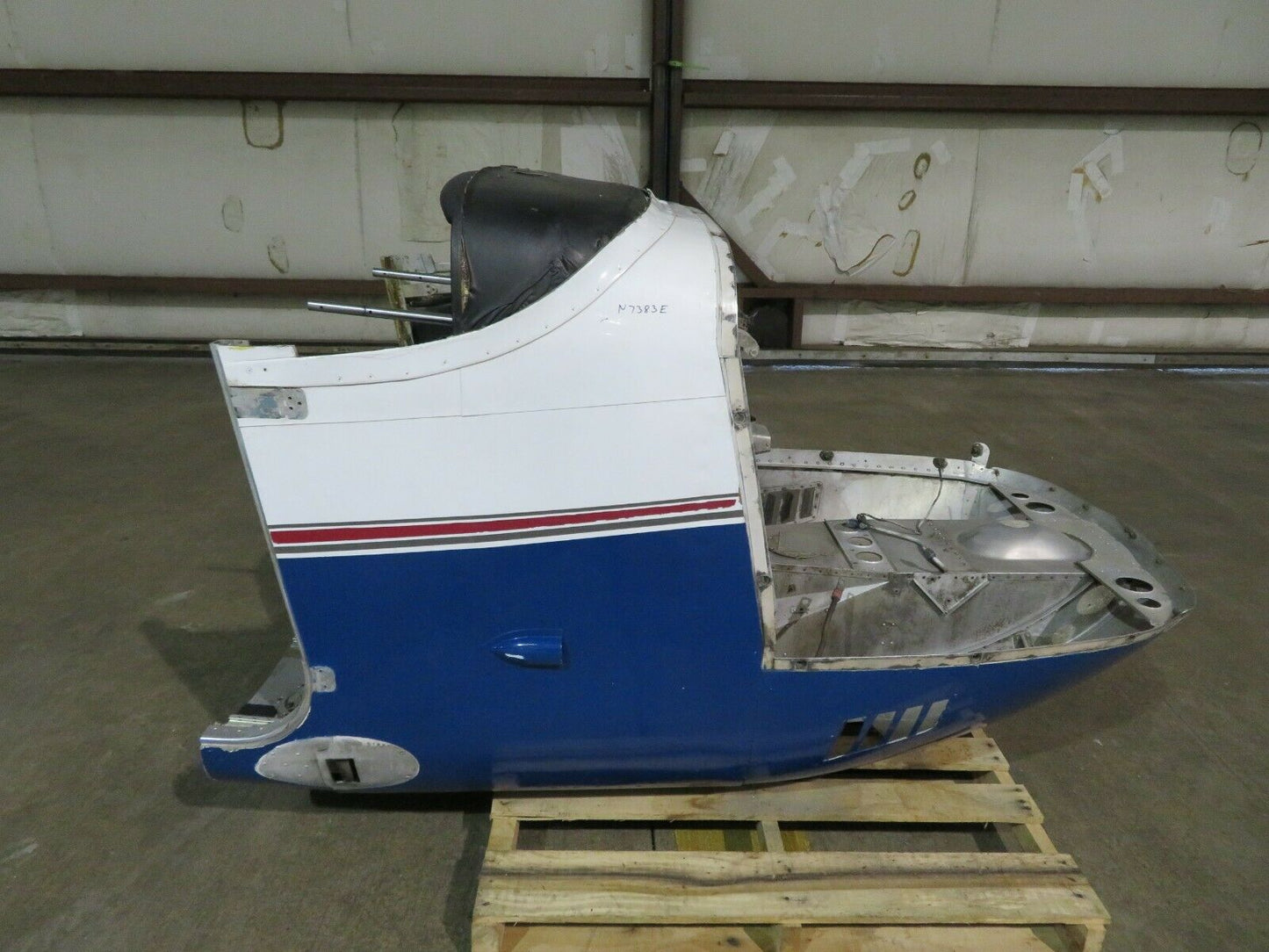 1960 Cessna 210 Front Clip / Firewall / Engine Mount Structure  (0120-40)