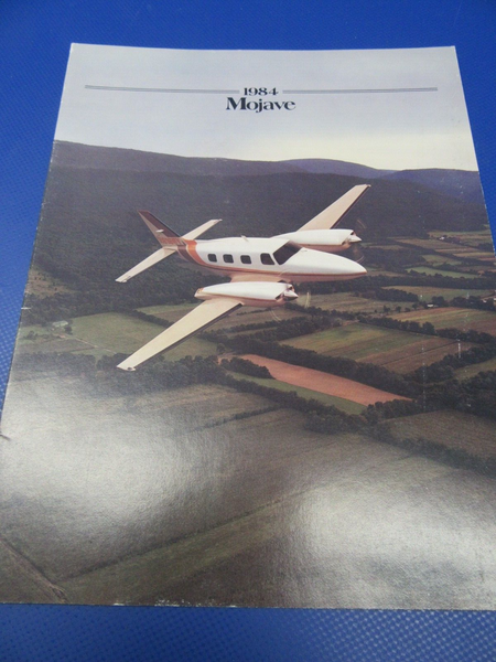 Piper Sales Brochures - 1981 Seneca II / 1984 Mojave (0124-31)
