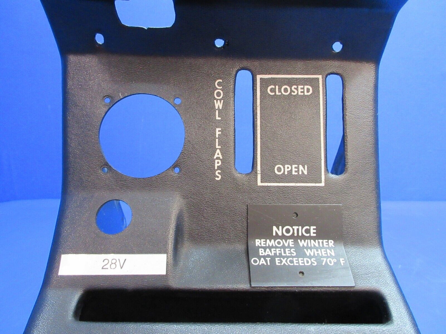 Beech 95-B55 Baron Pedestal Cover w/ Side Panel (0623-723)