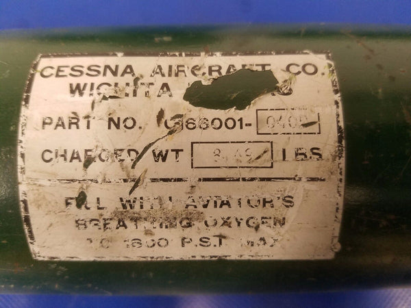 Cessna Oxygen Cylinder 3AA Steel P/N C166001-0409 (0217-78)