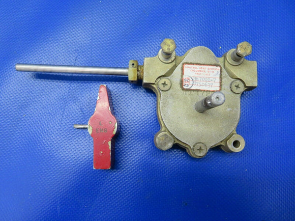 Beech 58 Baron Janitrol Fuel Selector Control Box LH P/N HE7001-7 (0521-56)