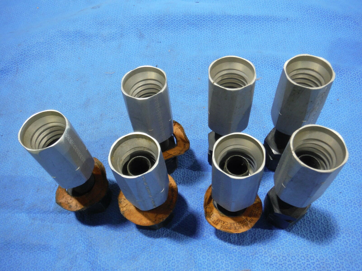 Adapter, Straight, Tube to Hose LOT OF 7 NOS P/N MS28760-12 (715-91 ...