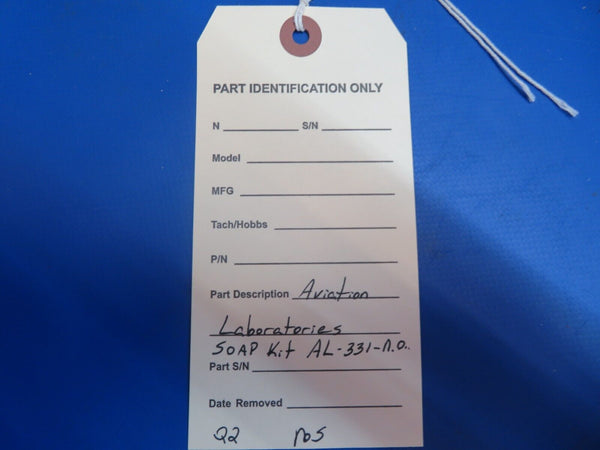 Aviation Laboratories SOAP Kit AL-331-N.O. NOS (1222-900)