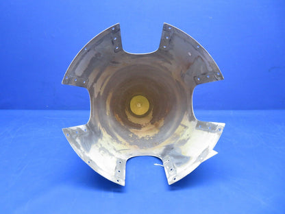 Large McCauley 4 Blade Airplane Propeller Spinner Dome Man Cave / Bar (0823-394)