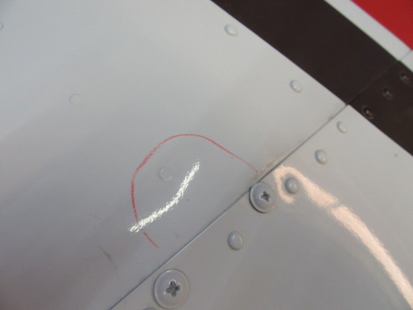 Beech 95-B55 Baron Rudder Assy P/N 96-630000-607 (0323-216)