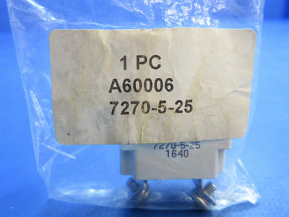 Klixon Circuit Breaker Toggle Switch P/N 7270-5-25 NOS (0823-134)