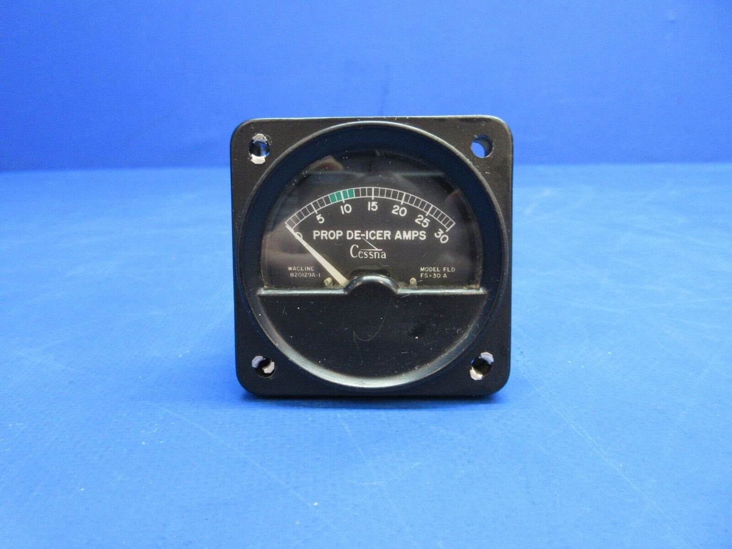 Cessna Prop De-Icer Amps Meter P/N 3E1252A (0823-107)