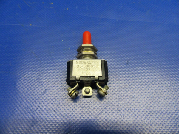 Beech Baron 58P 3-Position Toggle Switch Red P/N 35-380053-27 (0320-262)