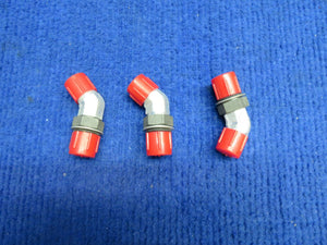 Lycoming Elbow .375 FL. Tube & .5625 -18 P/N 74070 LOT OF 3 NOS (0722-50)
