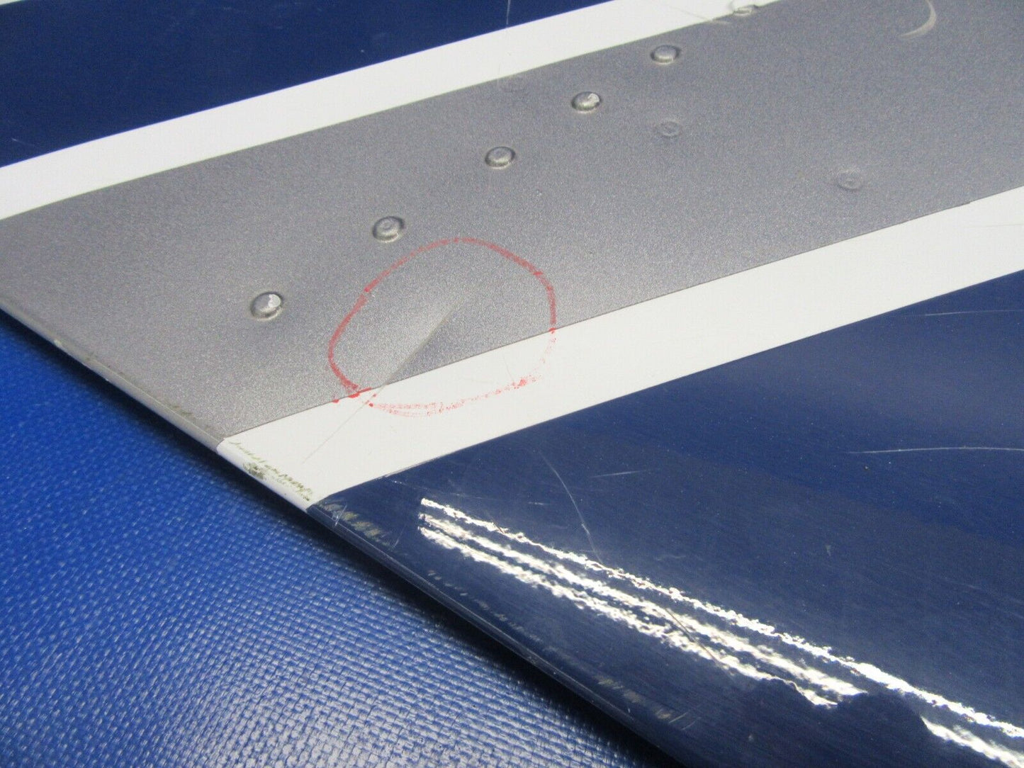 Piper PA-31-350 Chieftan Rudder Assembly w/ Tab P/N 40046-30 (1123-05)