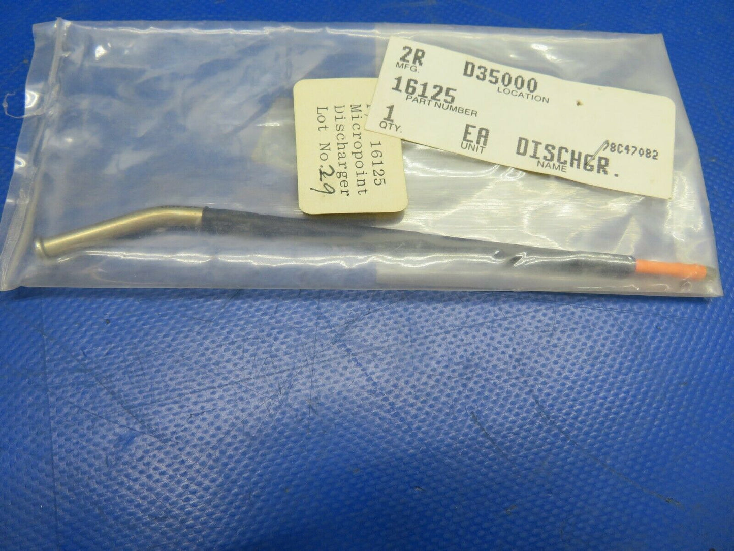 Static Discharger Micropoint P/N 16125 NOS LOT OF 2 (0720-583)