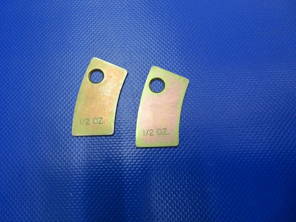 Meggitt Brake Balance Weight 1/2oz P/N 5002536 LOT OF 2 NOS (1120-364)